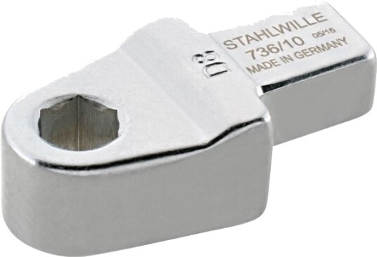 Stahlwille 736/10, Chromium-Vanadium Steel (Cr-V), Sekskanttange, 127 / 16 Mm (5 / 16"), 1 Stykker, 8 Mm, 47 G