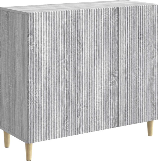  Serviesskap Grå sonoma 89 x 34,5 x 80 cm Konstruert tre