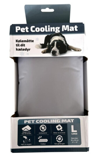 Nordic Paws Cooling Mat Grey Large (690752110173) Nordic Paws Cooling Mat Grey Large (690752110173)