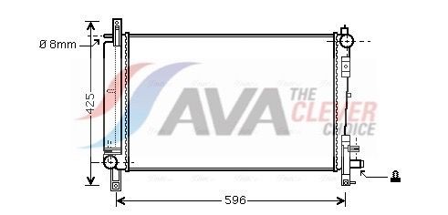 Radiator AVA Clever Choice CRA2080 Radiator AVA Clever Choice CRA2080
