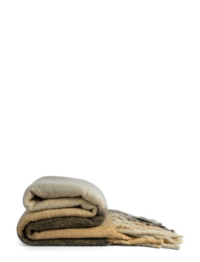 Byon Throw Check Beige 150X125CM