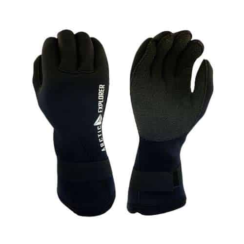 Arctic Explorer 5mm 5-finger våthanske med kevlar L Arctic Explorer 5mm 5-finger våthanske med kevlar L
