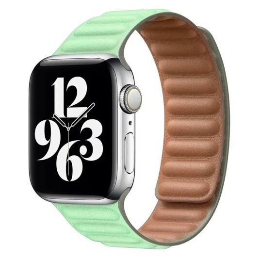 Lippa Apple Watch (42/44/SE/45/49mm) Magnetisk Skinnreim - Turkis
