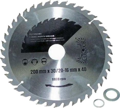 Drel Sirkelsagblad Hardmetall 250 X 30 24 Tenner (Con-Tct-25X24) Drel Sirkelsagblad Hardmetall 250 X 30 24 Tenner (Con-Tct-25X24)