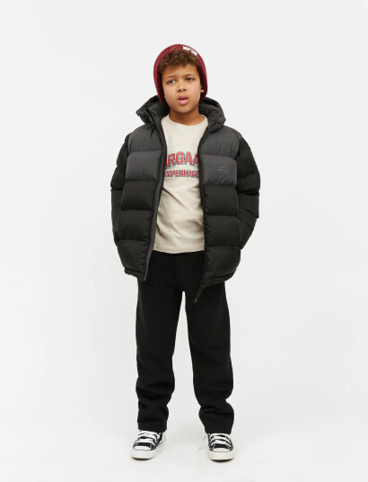 Mads Nørgaard Light Ripstop Junino Jacket Black 128 Mads Nørgaard Light Ripstop Junino Jacket Black 128
