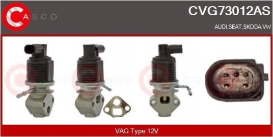 EGR-ventil CASCO CVG73012AS