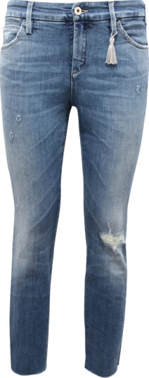 Cycle Dame Jeans Blå W29,