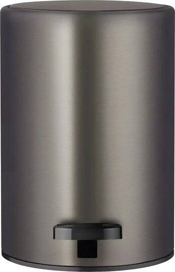 Blomus Pedal Bin   3 Liter   Modo   Burned Metal   Grey   