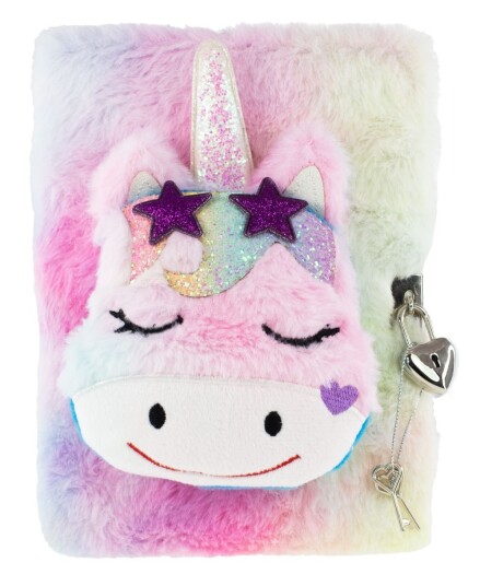 Tinka Plush Diary Rainbow Unicorn 8-802154