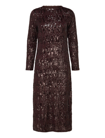 A View Valerie Dress Brown 36 A View Valerie Dress Brown 36