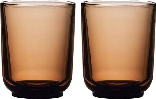Fellow Pirch latte glass 33 cl 2 stk Amber