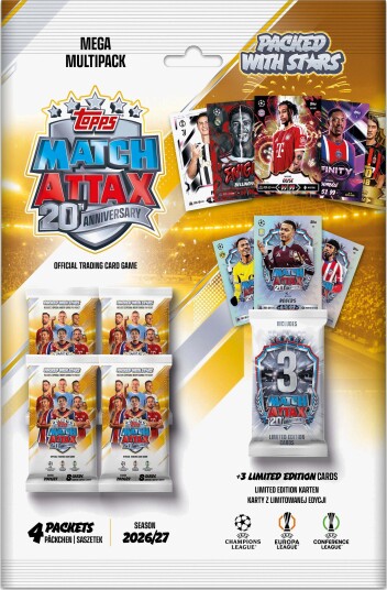 Topps Match Attax Champions League Samlekort Mega UCLMA26-03