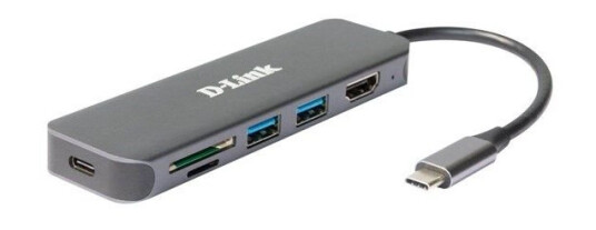 D-Link DUB-2327 - docking station - USB-C / Thunderbolt 3 - HDMI