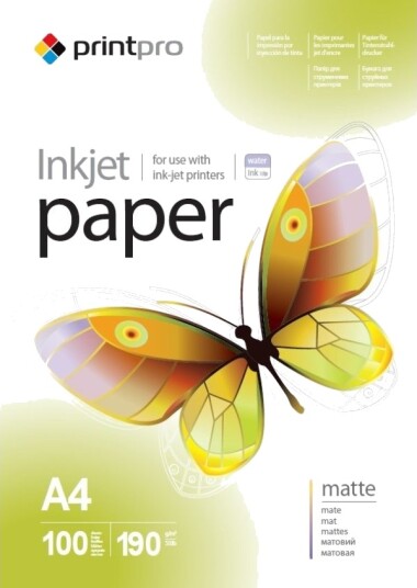 Colorway PME190100A4 Fotopapir A4 Matt 190 g/m² 100 ark