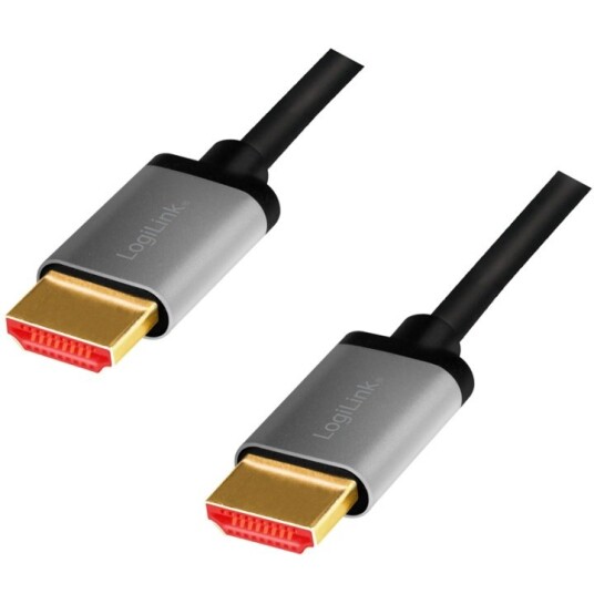 LogiLink HDMI-kabel med ultrahøy hastighet 8K/60 4K/120 Hz, 2 m