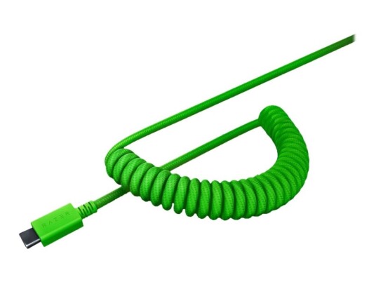 Razer - Tastehettesett - Barberbladgrønn - Med Matching Coiled Cable