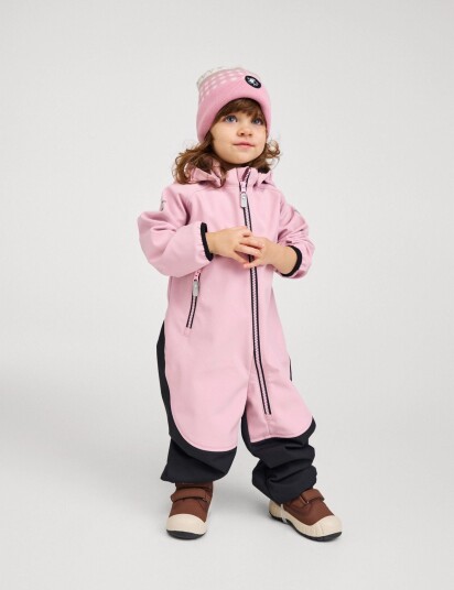 Reima Softshell Overall Mjosa Pink 98