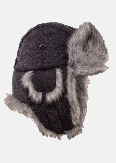 Lindberg Igloo Hat Black 58 Capser Lindberg Igloo Hat Black 58 Capser