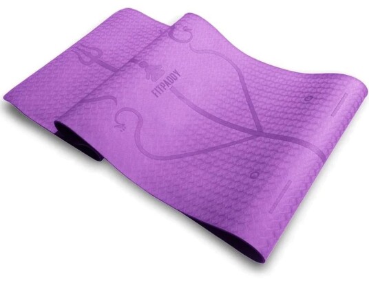 Fitpaddy Yogamatte - 183x61x0,6cm - Lilla Fitpaddy Yogamatte - 183x61x0,6cm - Lilla