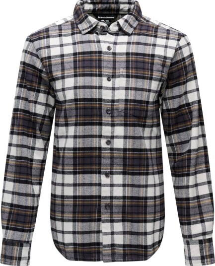 Black Diamond Men"s Project Flannel Shirt Black chalk M Black Diamond Men"s Project Flannel Shirt Black chalk M