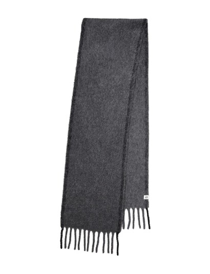 Becksöndergaard Solid Yuta Scarf - Grey - ONE SIZE