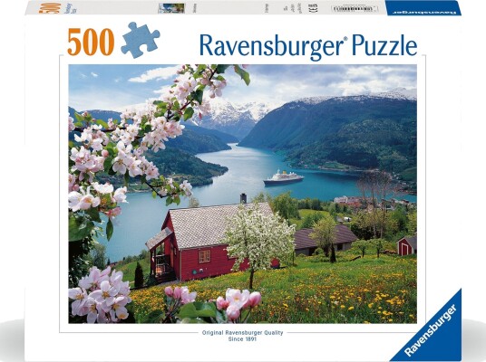 Ravensburger - Puzzle Scandinavian Landscape 500p 12000208 Ravensburger - Puzzle Scandinavian Landscape 500p 12000208