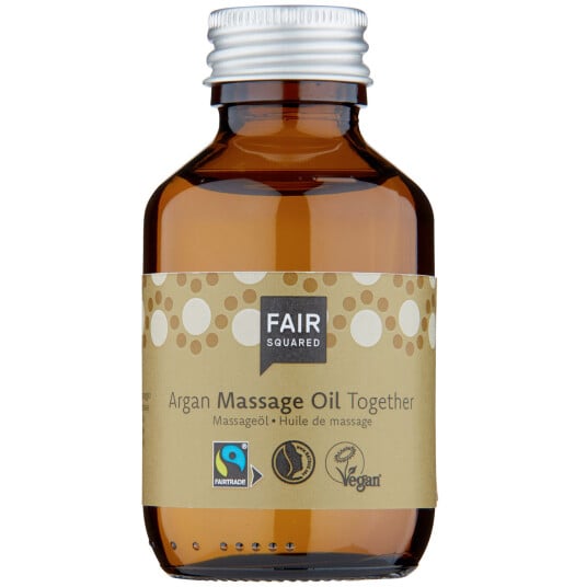 Fair Squared Organic Argan Massasjeolje Together 100 ml.