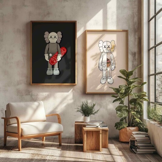 Poster Companionship Artwork / Set of 2