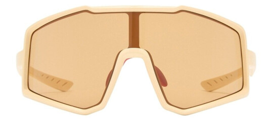 Le Specs Vulture Ivory With Light Brown Mono Lens