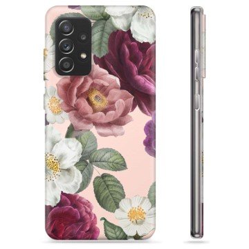 Samsung Galaxy A52 5G, Galaxy A52s TPU-deksel Romantiske Blomster