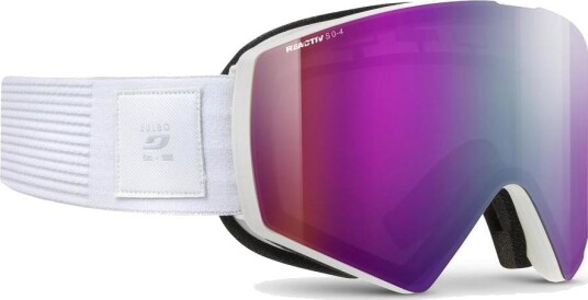 Julbo Skibriller Razor Edge Reactiv 0-4 High Contrast White XL