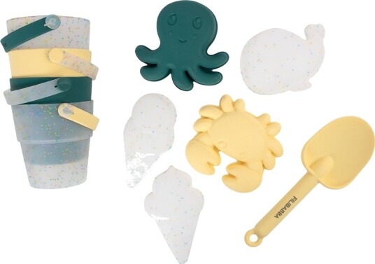 Filibabba Silicone Beach Set – Confetti Multi/patterned 3887 x 13