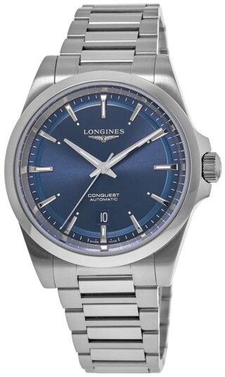 Longines Herreklokke L3.830.4.92.6 Conquest Blå/Stål Ø41 mm