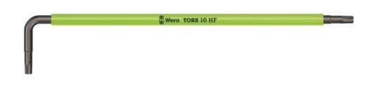 Wera 967 Sxl Hf, L-Torx-Nøkkel, T10, Grønn, 112 Mm, 19 Mm, 1 Stykker Wera 967 Sxl Hf, L-Torx-Nøkkel, T10, Grønn, 112 Mm, 19 Mm, 1 Stykker