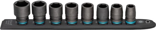 Hazet 900S-SR/8 Utvendig Sekskant Stikliste 8 Deler 1/2" med Magnet Hazet 900S-SR/8 Utvendig Sekskant Stikliste 8 Deler 1/2" med Magnet