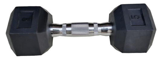 LEVITY Premium Fitness Hex Dumbbell 5 kg
