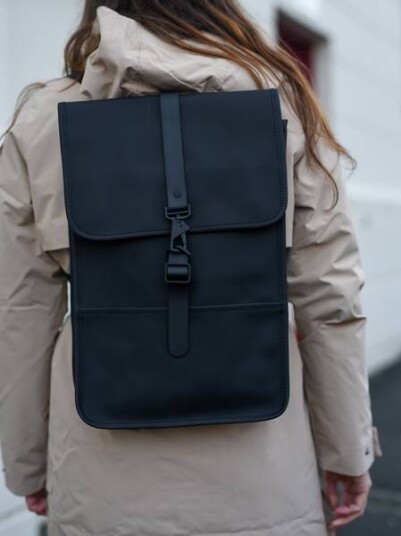 Rains Backpack Mini W3 OneSize, Black Rains Backpack Mini W3 OneSize, Black