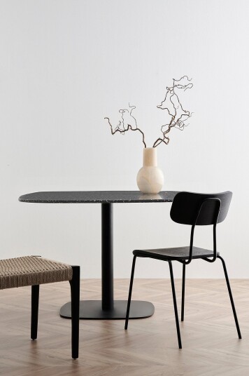 Ellos Home   Spisebord Berrito 110x110 cm   Svart