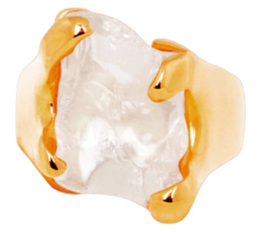 IX Studios IX Studios Lolo Ring 22 kt. Forgyldt DMN0344GD Ring 22 kt. Sølv DMN0344GD-56 (ring) - Unisex - 925 sterling silver