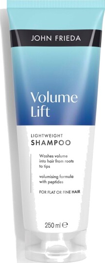 John Frieda Volume Lift Sjampo 250 ml - Lett Formel for Volum og Bevegelse John Frieda Volume Lift Sjampo 250 ml - Lett Formel for Volum og Bevegelse