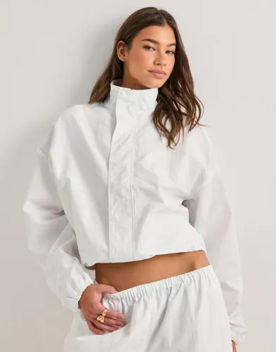 Nelly Hvit Blouse Jacket