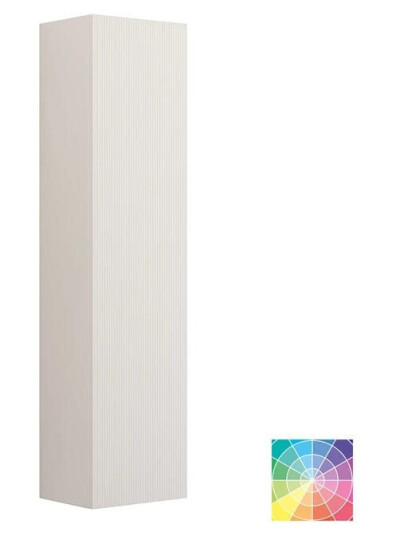 Dansani Calidris Rillet Høyskap 1 dør D30cm NCS Farge / Venstre Hengslet