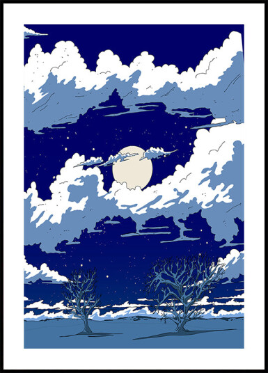 Sky and Stars Plakat Plakat / 30x40cm Sky and Stars Plakat Plakat / 30x40cm