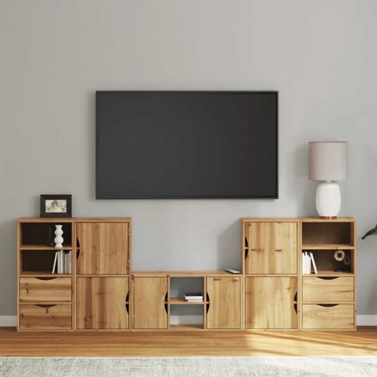 TV enheter med oppbevaring 5 delers ODDA heltre furu