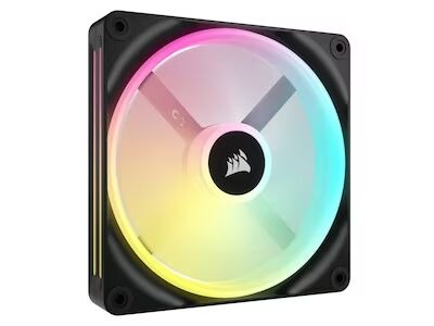 Corsair QX140 RGB Kabinettvifte 140mm med PWM Styring - Svart Corsair QX140 RGB Kabinettvifte 140mm med PWM Styring - Svart
