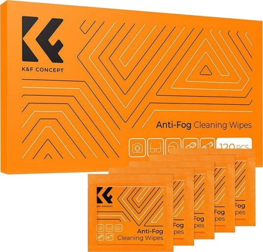 K&F Concept KF08.036 Rengj??ringsservietter for objektiver 10x15 cm 120 stk.