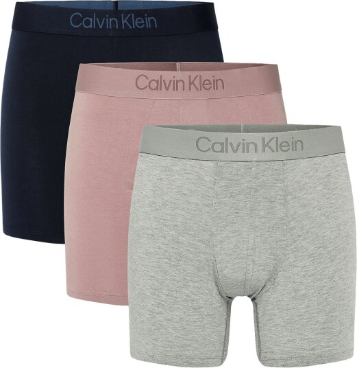 Calvin Klein Boxer Brief 3Pk Navy XS Calvin Klein Boxer Brief 3Pk Navy XS