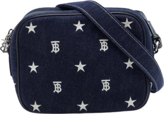 Burberry Vintage Dame Pre owned Blå ONE SIZE, Burberry Vintage Dame Pre owned Blå ONE SIZE,