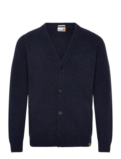 Timberland Raglan Sleeve Cardigan - Navy - S