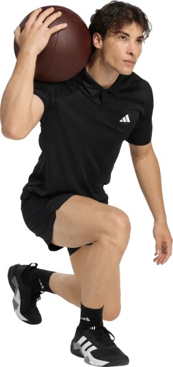 Adidas Performance We Bas Polo Black M